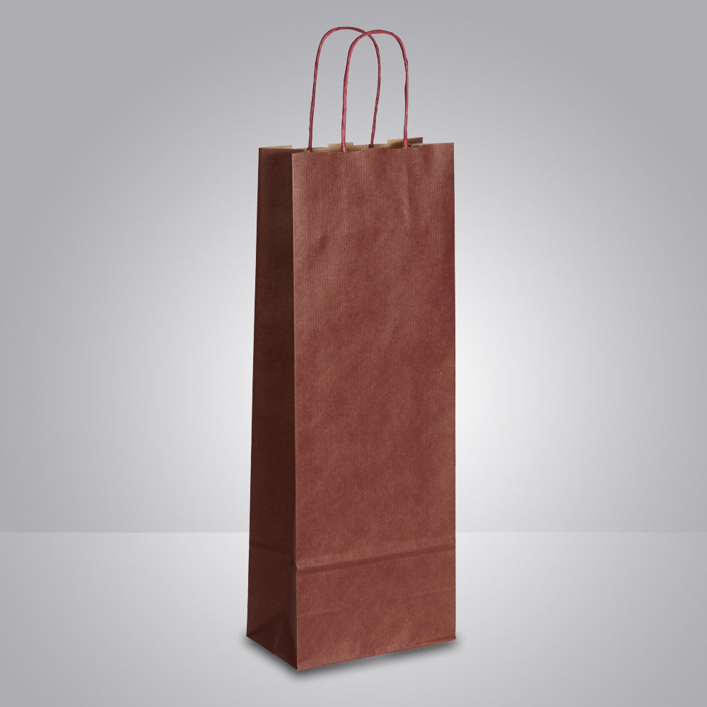 Flaschentasche "Komfort 1 Flasche" 15x40 cm - unbedruckt