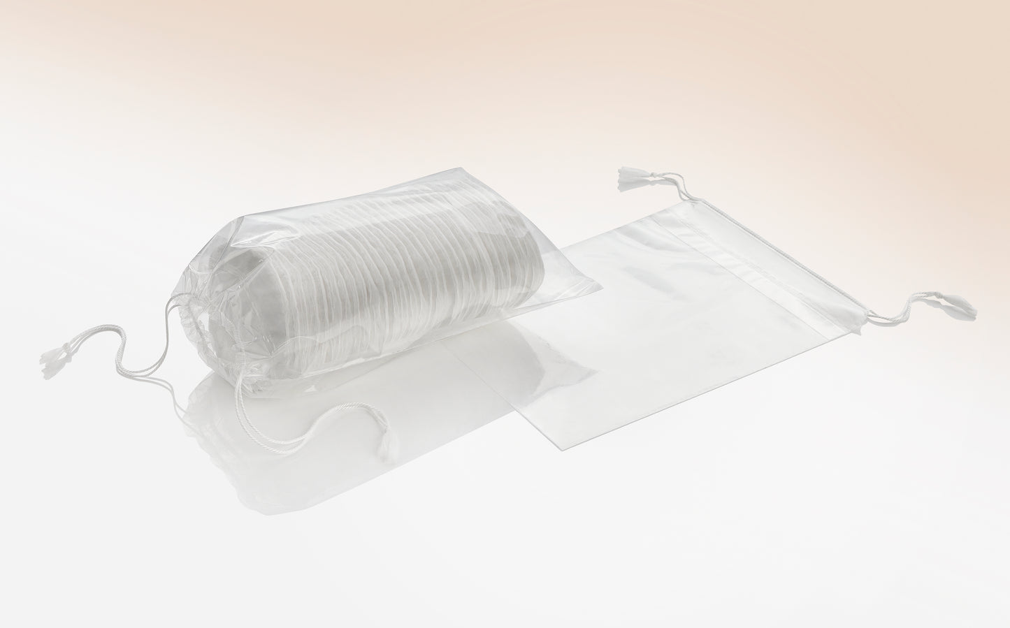 Kordelzugbeutel aus LDPE