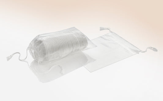 Kordelzugbeutel aus LDPE