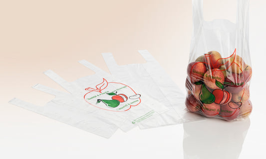Hemdchentragetaschen aus LDPE / Obstbeutel