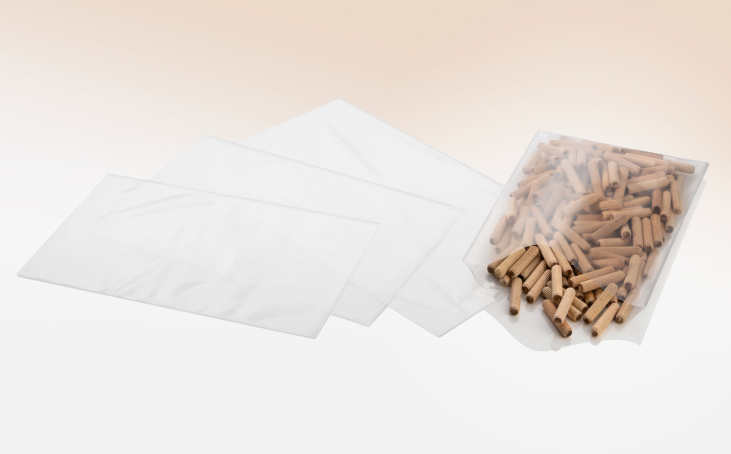 Flachbeutel aus LDPE in verschiedenen Stärken und Größen