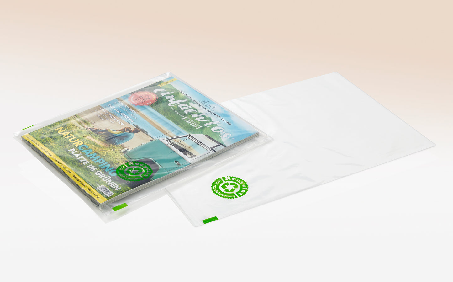 Rezyklat Flachbeutel