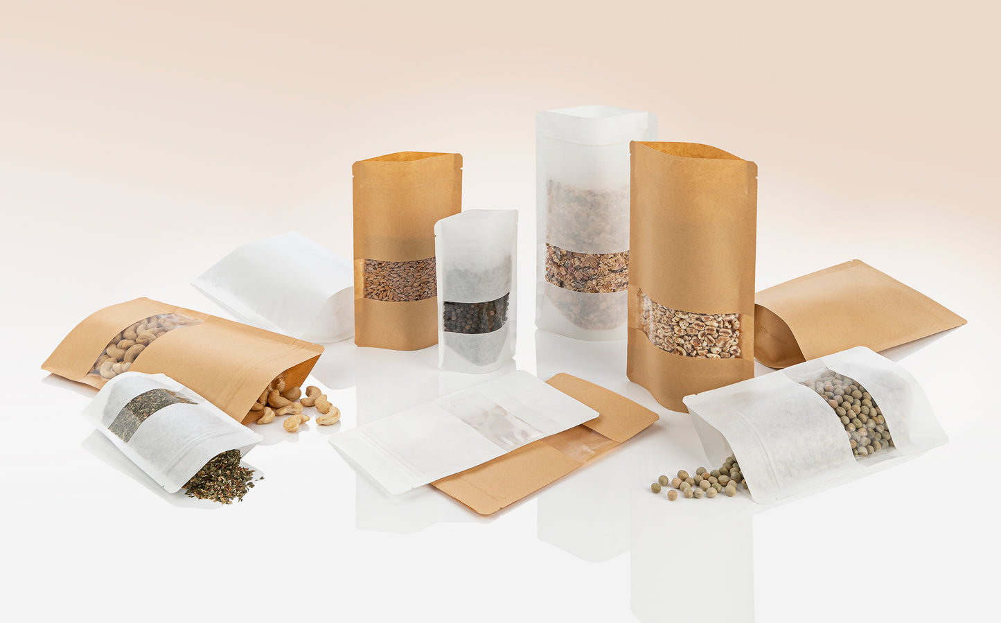 Standbodenbeutel unbedruckt