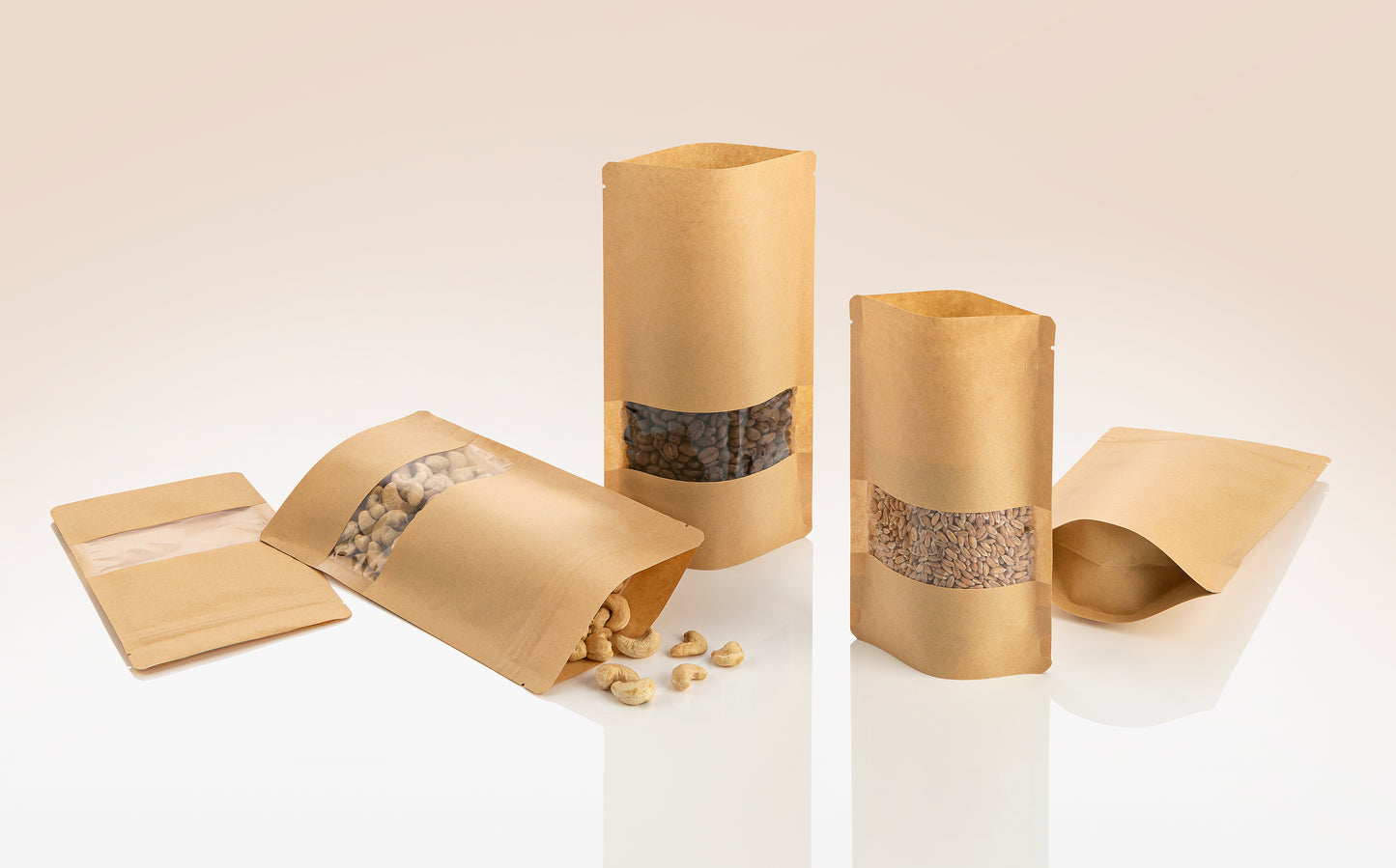 Standbodenbeutel unbedruckt