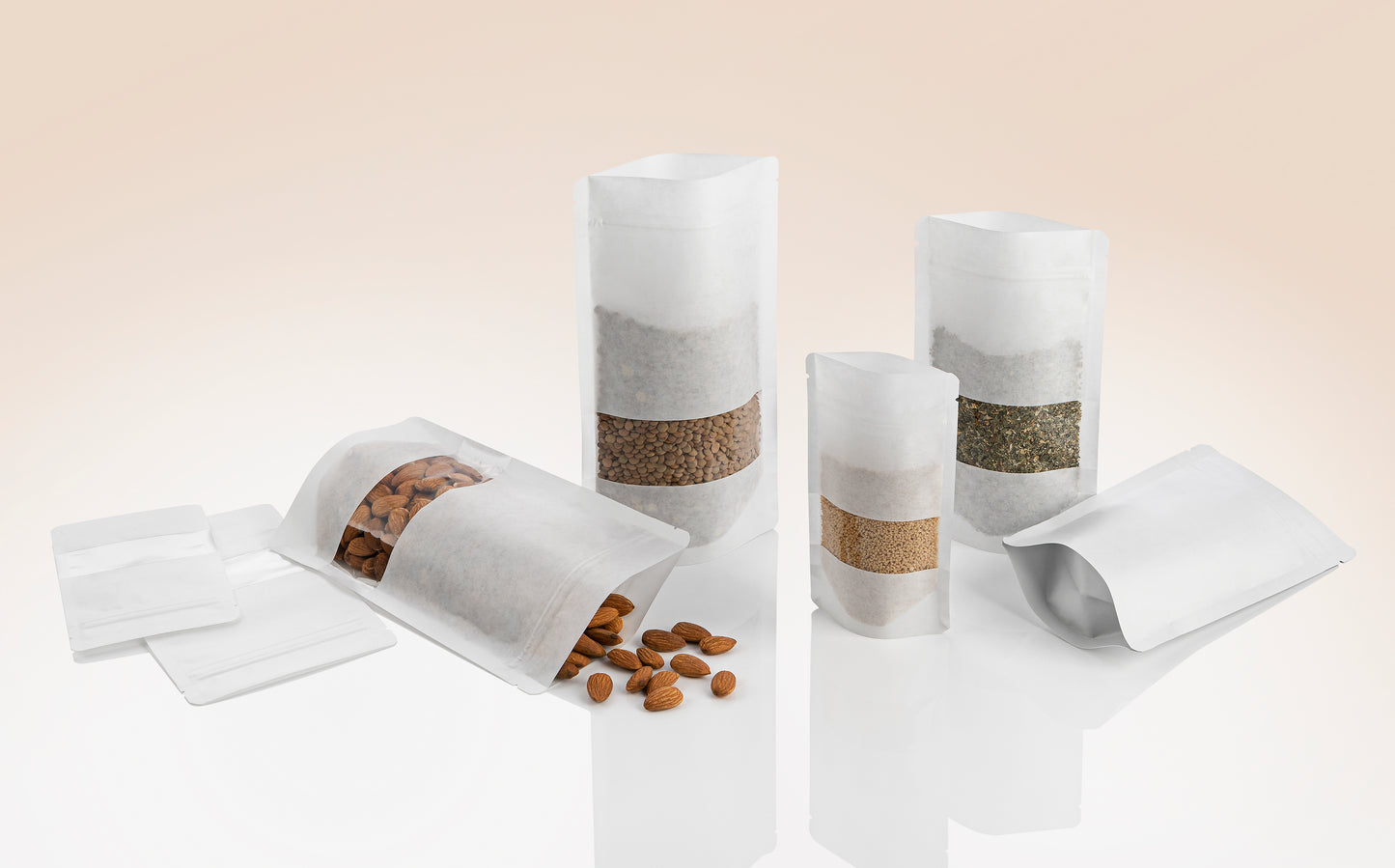 Standbodenbeutel unbedruckt