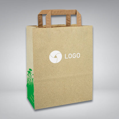 Papiertragetasche "Greencycle Gras Standard" bedrucken - GERNET Printpack GmbH
